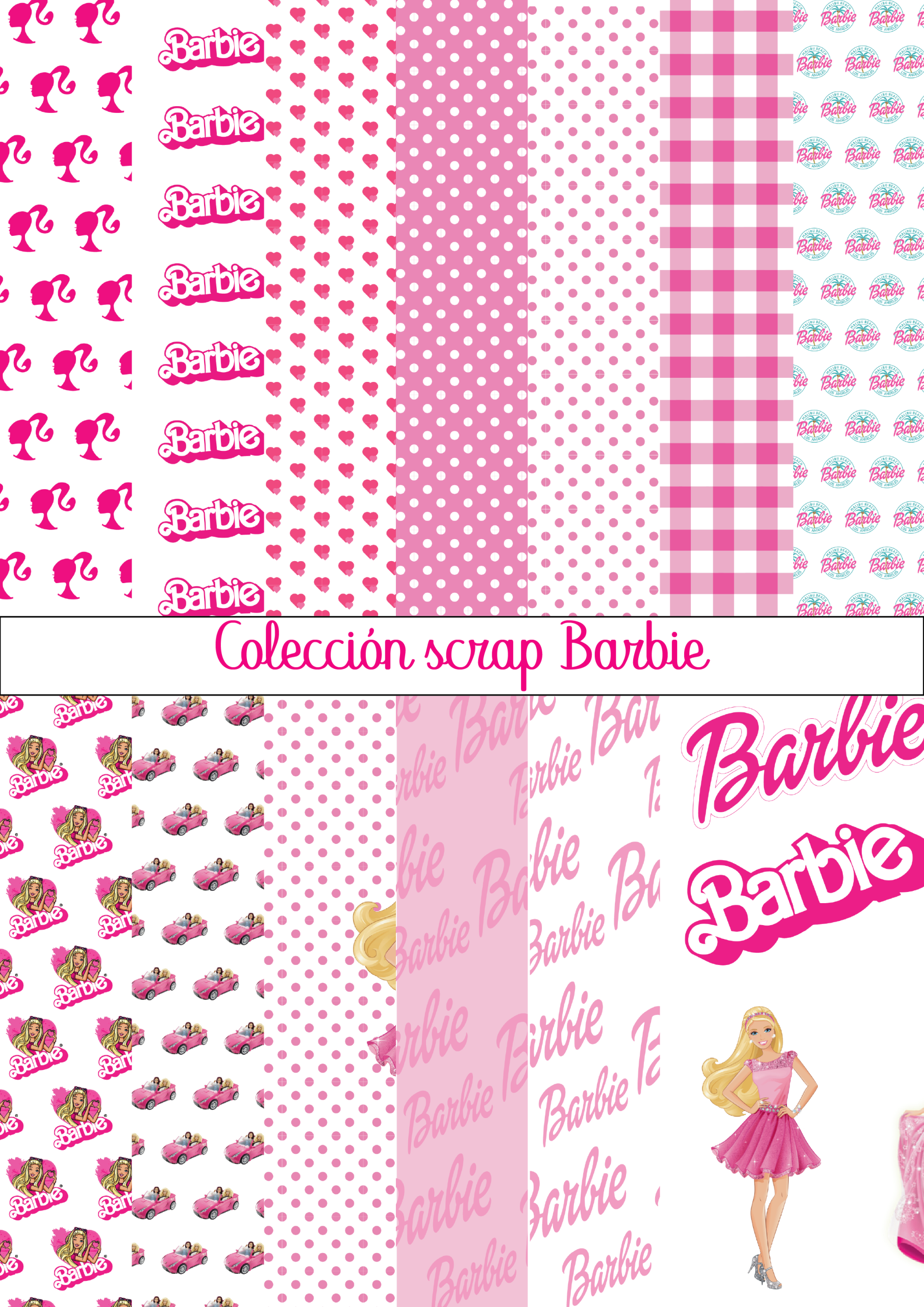 Colección scrap "Barbie"