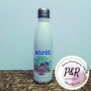 Botella aluminio mod. patinadora