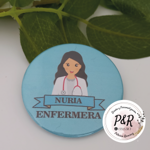 Chapa alfiler "Enfermera"