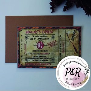 Invitación Harry Potter