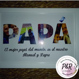 Lámina personalizada PAPÁ