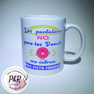 Taza "amantes de los donuts"