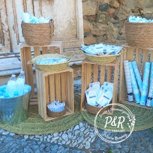 Pack para entrada boda mod. elegante azul