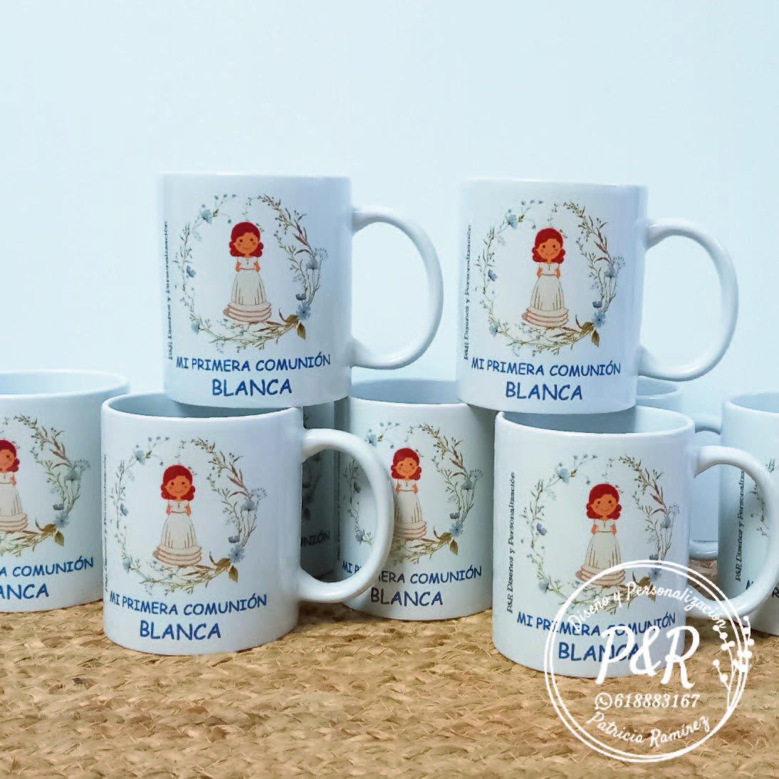 Taza comunión Blanca