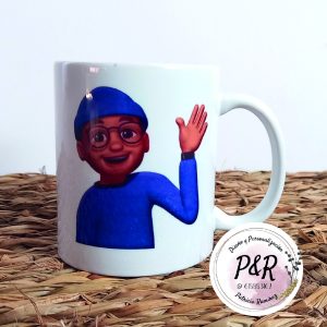 Taza mod. emojic más nombre