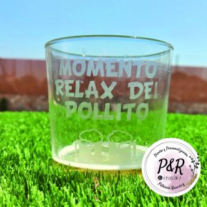 Vaso chato cerveza mod. momento relax