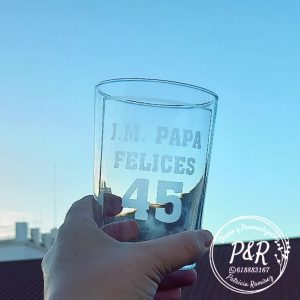 Vaso ancho felices 45