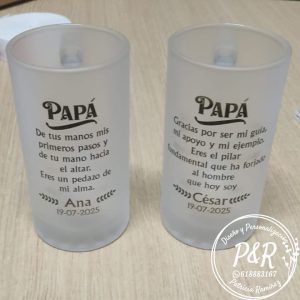 Jarra para cerveza efecto hielo Mod. Ana y César