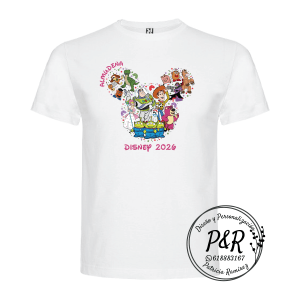 Camiseta Personajes Disney