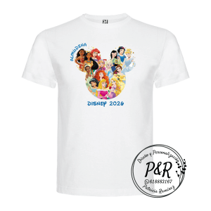 Camiseta Princesas Disney