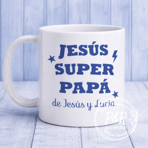 Taza Super Papá de ....
