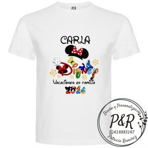 Camiseta Disney 2026 modelo 2